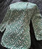 Zgan. Groen-Witte nette tuniek. Maat M. TIP., Ophalen of Verzenden, Zo goed als nieuw, Maat 38/40 (M), Overige kleuren
