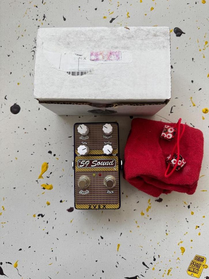 Zvex Vertical Vexter 59 Sound, Muziek en Instrumenten, Effecten, Zo goed als nieuw, Distortion, Overdrive of Fuzz, Compressor