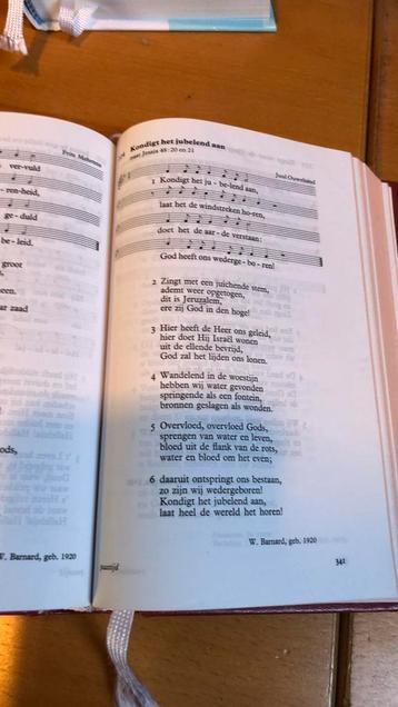 Gezangenbundel - W. Barnard beschikbaar voor biedingen