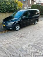 Volkswagen Caddy Maxi 2.0 TDI  dsg koelwagen, Auto's, Stof, Volkswagen, Zwart, Diesel
