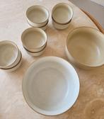 Schalen set servies Thomas nature / Rosenthal  grijs beige, Ophalen of Verzenden, Zo goed als nieuw, Porselein, Overige stijlen