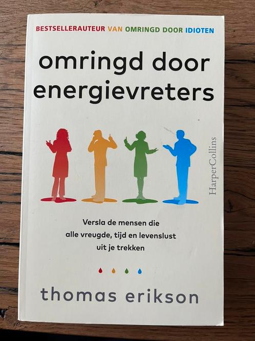 Thomas Erikson - Omringd door energievreters, Boeken, Psychologie, Zo goed als nieuw, Ophalen of Verzenden