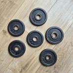 Halterschijven en dumbbellstangen, Ophalen, Gebruikt, Benen, Halterschijven