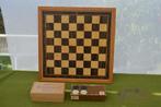 Vintage Homas schaakbord met Homas schaakstenen / Jumbo dams, Hobby en Vrije tijd, Gezelschapsspellen | Bordspellen, Een of twee spelers
