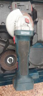 Bosch GWS 18V-7 Slijptol + Accu & L-Boxx, Doe-het-zelf en Verbouw, Gereedschap | Schuurmachines, Ophalen of Verzenden, Gebruikt