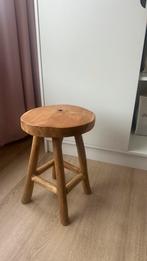Houten krukje/tafeltje, Huis en Inrichting, Ophalen, Zo goed als nieuw, Hout