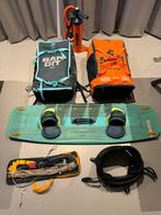 F-One Bandit Kiteset 9m & 12m, inclusief bar, board, harnas, Watersport en Boten, Kitesurfen, Kitesurf-set, Zo goed als nieuw