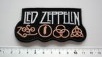 Led Zeppelin shaped zoso logo patch 94, Nieuw, Kleding, Verzenden