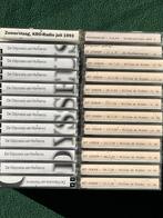 24 Cassettebandjes radio opname o.a. vpro kro ncrv, Gebruikt, 2 t/m 25 bandjes, Overige genres, Ophalen of Verzenden