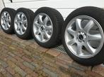 4 Mini velgen met winterbanden 195/55/R16 Pirellli, Nieuw, Banden en Velgen, 16 inch, Personenwagen