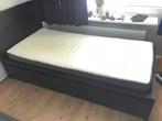 IKEA Malm Bed (90x200 cm) inclusief lattenbodem en matras, Huis en Inrichting, Slaapkamer | Bedden, 90 cm, Gebruikt, Eenpersoons