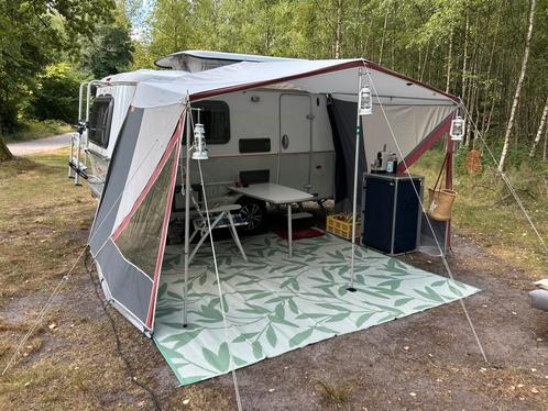 Luifel caravan (Eriba?), met zijwanden en verhoogd dak izgs, Caravans en Kamperen, Voortenten en Luifels, Gebruikt, Overige merken