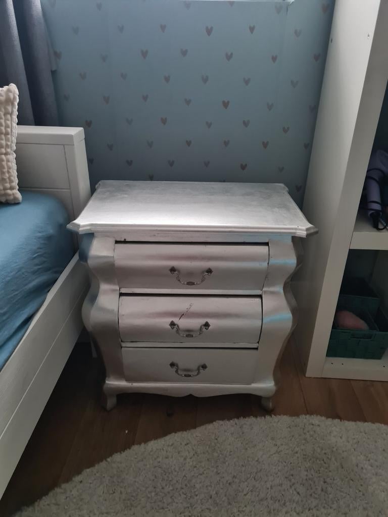 Kastje brocante zilver, Ophalen, 25 tot 50 cm, 50 tot 100 cm, Minder dan 100 cm