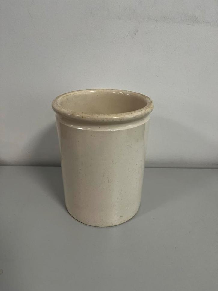 Antieke Apothekerspot/Zalfpot, Antiek en Kunst, Antiek | Keramiek en Aardewerk, Ophalen of Verzenden