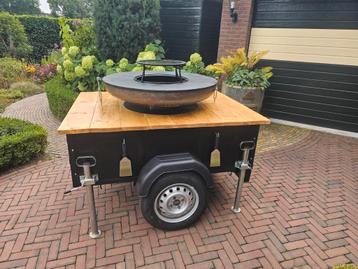 Bonfeu plancha bbq aanhanger ofyr 100cm  beschikbaar voor biedingen