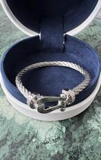 Fred Force Maat 18 cm Zilver Staal Band Armband NIEUW, Sieraden, Tassen en Uiterlijk, Armbanden, Ophalen of Verzenden, Nieuw, Zilver