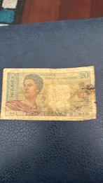 Nieuw caledonie indochine Noumea 20 francs, Ophalen of Verzenden