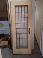 glas in lood deur, Doe-het-zelf en Verbouw, Deuren en Horren, Glas, Schuifdeur, 80 tot 100 cm, Minder dan 200 cm