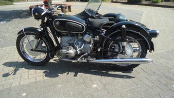 Prachtige BMW R50 zijspan combinatie  Met STEIB TR500. beschikbaar voor biedingen