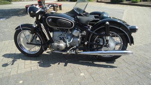 Prachtige BMW R50 zijspan combinatie  Met STEIB TR500., Motoren, Motoren | Oldtimers, Toermotor, 12 t/m 35 kW, 2 cilinders, Ophalen