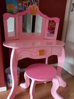 Prinsessen make-up tafel roze, Ophalen, Gebruikt, Tafel