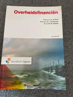 Overheidsfinanciën - 13e druk, Boeken, Studieboeken en Cursussen, Ophalen of Verzenden, Gamma, Zo goed als nieuw, HBO