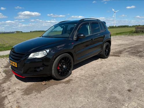 Volkswagen Tiguan 1.4 TSI 110KW 4MOTION 2008 Zwart, Auto's, Volkswagen, Particulier, Tiguan, Benzine, D, SUV of Terreinwagen, Handgeschakeld