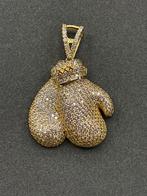 14 Karaat - Goud - Hanger - Bokshandschoenen - 9,25 Gram, Sieraden, Tassen en Uiterlijk, Kettinghangers, Ophalen of Verzenden