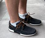 Timberland Heren instapschoen 45.5 Blauw nubuck, Ophalen of Verzenden, Zo goed als nieuw, Blauw, Boots