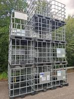 IBC kratten metaal/kunststof bodem v.a €20 tbhv bv haardhout, Doe-het-zelf en Verbouw, Ophalen, Gebruikt, 100 cm of meer, 60 cm of meer
