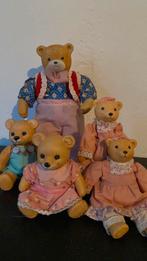 Homco keramische teddybeerbeeldjes met scharnieren, Ophalen of Verzenden, Zo goed als nieuw, Beeldje, Overige merken
