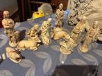 Kerstgroep 11 delig gips/steen, Diversen, Kerst, Ophalen, Zo goed als nieuw