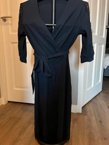 Jane Lushka Jurk - Maat 38 - Donkerblauw beschikbaar voor biedingen