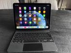 iPad Air 4th generatie+Magic keyboard, Computers en Software, Apple iPads, Ophalen, Zwart, Apple iPad Air, 11 inch