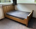 Houten bed (140 x 200 cm) - gratis ophalen, Huis en Inrichting, Slaapkamer | Bedden, Ophalen, Gebruikt, Bruin, 140 cm