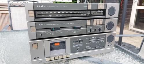 Akai set versterker tuner cassette speler, Audio, Tv en Foto, Radio's, Gebruikt, Radio, Ophalen of Verzenden