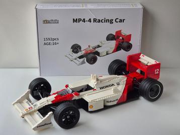 Let Bricks 1:8 McLaren MP4/4 #12 Ayrton Senna 1988 geen LEGO beschikbaar voor biedingen
