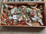 Sigarenbandjes in houten sigarenkistje., Verzamelen, Rookartikelen, Aanstekers en Luciferdoosjes, Ophalen, Zo goed als nieuw, Sigarenbandjes