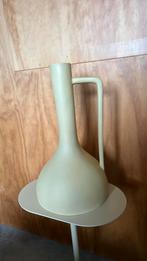 Hoge grote vaas geel, Ophalen, Zo goed als nieuw, Glas, Minder dan 50 cm