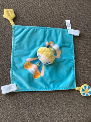 Bink en Bibi knuffeldoekje lapje blauw geel oranje 4 euro beschikbaar voor biedingen