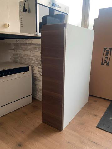 IKEA VOXTORP deur - walnoot - 20x80 cm