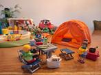 Playmobil Camping set tent caravan auto zwembad, Ophalen of Verzenden