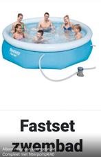 Zwembad €40 1x gebruikt met filtertablet gratis, Ophalen of Verzenden, Zo goed als nieuw