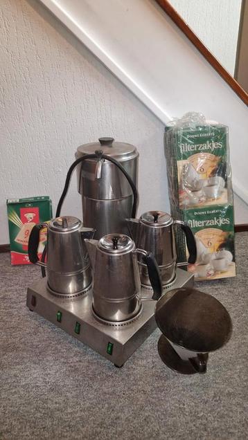 Vintage Koffiezetapparaat Set beschikbaar voor biedingen