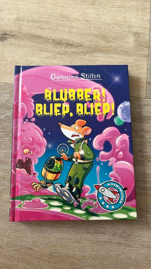 Geronimo Stilton - Blubber! Bliep, bliep!, Boeken, Kinderboeken | Jeugd | onder 10 jaar, Zo goed als nieuw, Ophalen of Verzenden