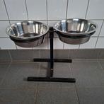 Hondenvoer en drinkbakken standaard, Dieren en Toebehoren, Hondenvoerbakken en Drinkbakken, Ophalen, Verstelbaar