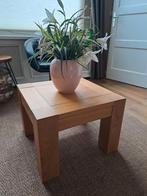 Massief Houten Bijzettafels/Salontafels - 55x55x40cm, Huis en Inrichting, Kasten | Dressoirs, Ophalen, Gebruikt, Overige houtsoorten
