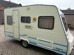 Caravan caravelair Silver 395 2000, Caravans en Kamperen, Caravans, Treinzit, Particulier, Luifel, Vast bed