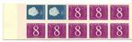 Bb Pb no 4 met telblok  postfris zie scan, Ophalen of Verzenden, Postfris