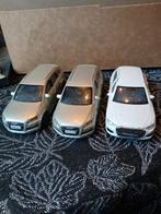 3x Audi. 2xQ7 en A6 Avant. Bburago 1:43, Ophalen of Verzenden, Gebruikt, Auto, Overige merken